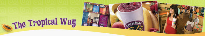 Tropical Smoothie Cafe Franchise Opportunities (Click Here)